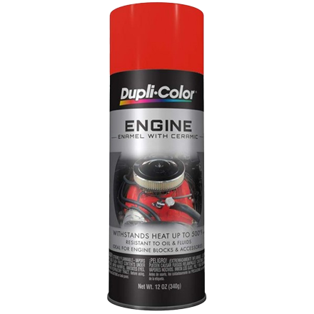 Dupli-Color Engine Enamel w/ Ceramic, Red