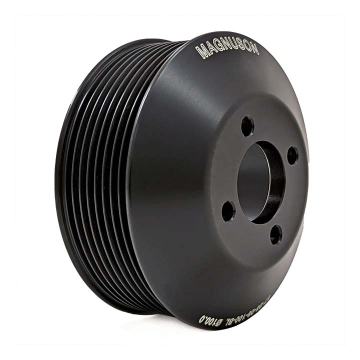 Magnuson Two-Piece Pulley, 8 Rib, 100mm Diameter