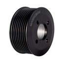 Magnuson Two-Piece Pulley, 8 Rib, 75mm Diameter 57-03-08-075-BL