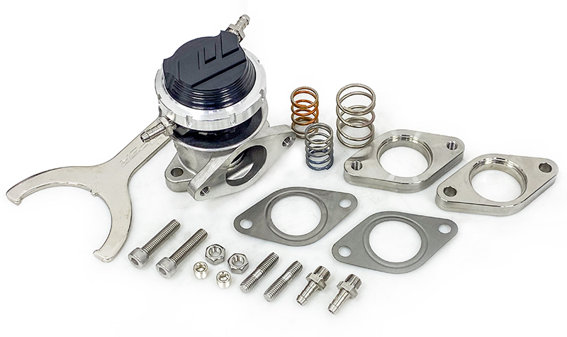 PSR Wastegate New Gen 38mm Black 2-Bolt