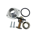 LS Aluminum Water Pump Adapter Kitto -20AN Inlet & Outlet w/ 160°FThermostat