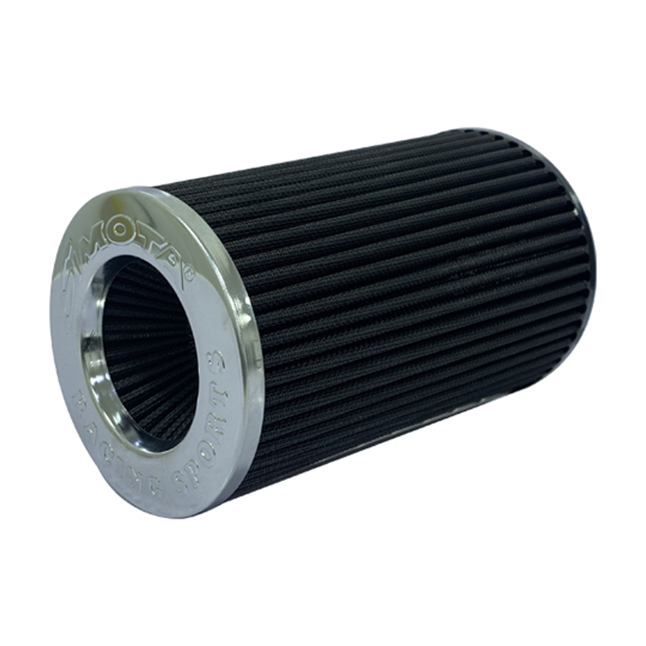 Simota Air Filter 3.5" Black Chrome Long