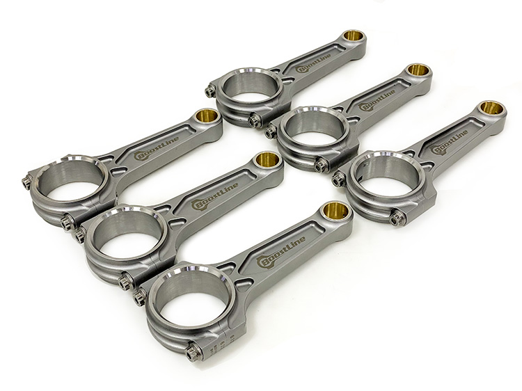 Boostline Connecting Rod, TB48DE, 6.437" Length, Set of 6