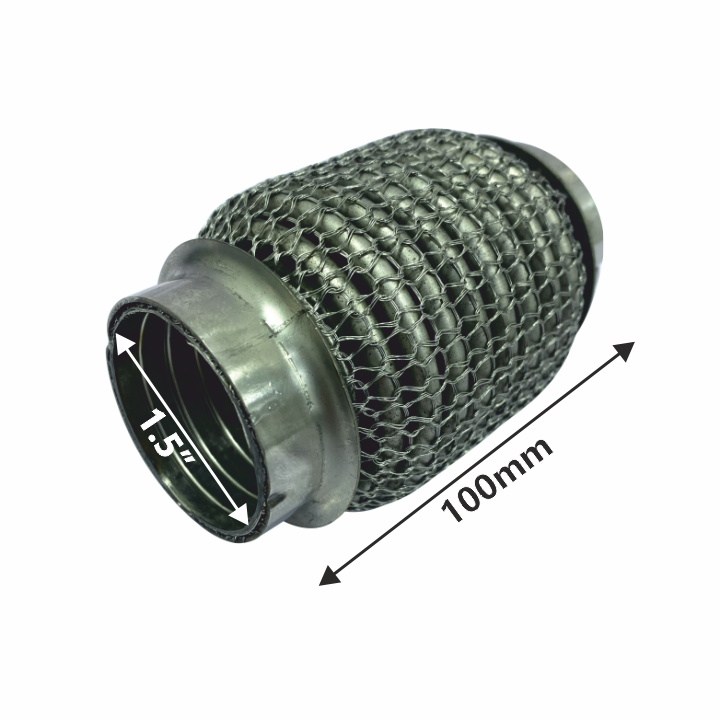 Flexible SS Coupling Wire Mesh 1.5" 100mm
