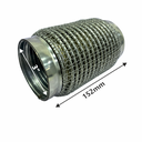 Flexible SS Coupling Wire Mesh 3" 152mm