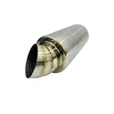 HF Turndown Muffler Tip 4" Inlet 5" Body