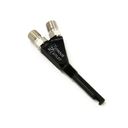 Nitrous Outlet 1/16" NPT Extended Reach Wet Nitrous Nozzle - 90 Degree Discharge/Aluminum