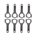 Callies Connecting Rod, Ultra H-Beam, Forged 4340 Steel, Cap Screw, ARP L19, Bushed, 6.460" Length, Chevy, Small Block, LS Set of 8