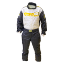 FIA 3 Layer Race Suit M Standard I Black/White