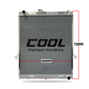 Radiator Nissan-Safari TB48 Premium Aluminum