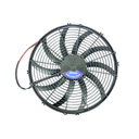 Proform Universal Brushless Fan, 12V, Puller, S-Blade, 16" 3300 CFM