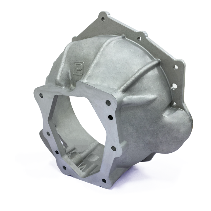 PP Bellhousing LS V8 to Nissan GU Patrol, Short