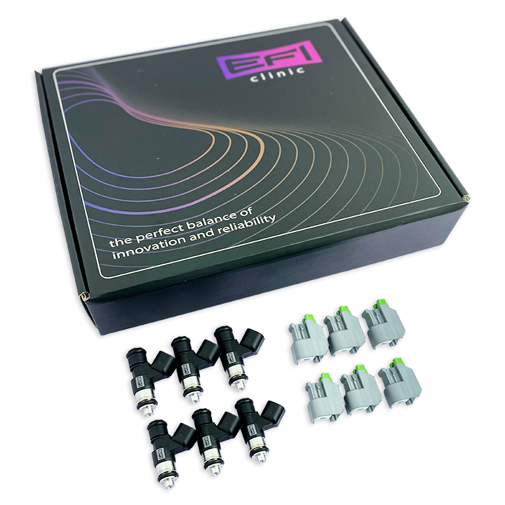 EFI Clinic Fuel Injector 800 cc, Set of 6