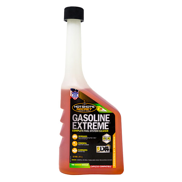 Hot Shot's Secret Gasoline Extreme Fuel System Additive 12oz Capless