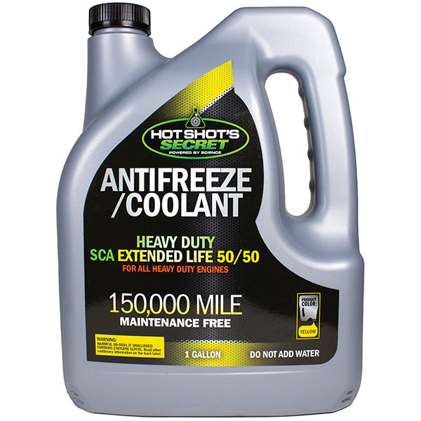 Hot Shot's Secret 150K 50/50 Yellow Anti-Freeze 1 Gal.