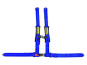 3" 4pt Seatbelt Forged Latch & Link UTV, Blue