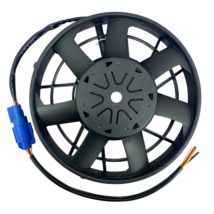 MH 12V Brushless Condenser Fan 12" Straight 1470 CFM Pusher