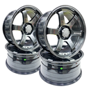 Nissan Patrol Rim, Size 20x9.0, 0 Offset, H/PCD 6x139.7, Center Bore 106.1mm, Smoky Black, Set of 4