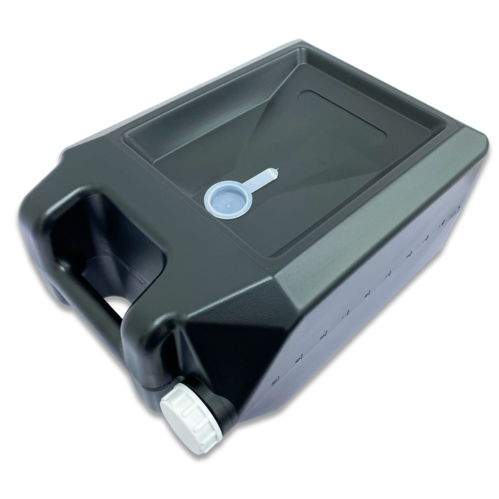 Oil Drain Pan 10L, HDPE Black