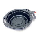 Oil Drain Pan 16L, HDPE Black