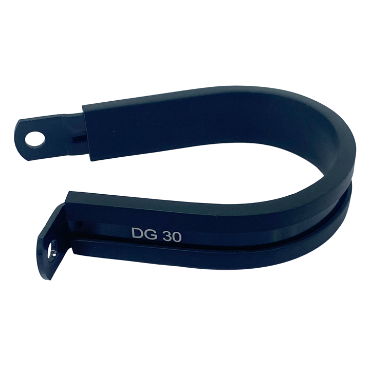 Cushioned P-Clamp 47.6mm Black