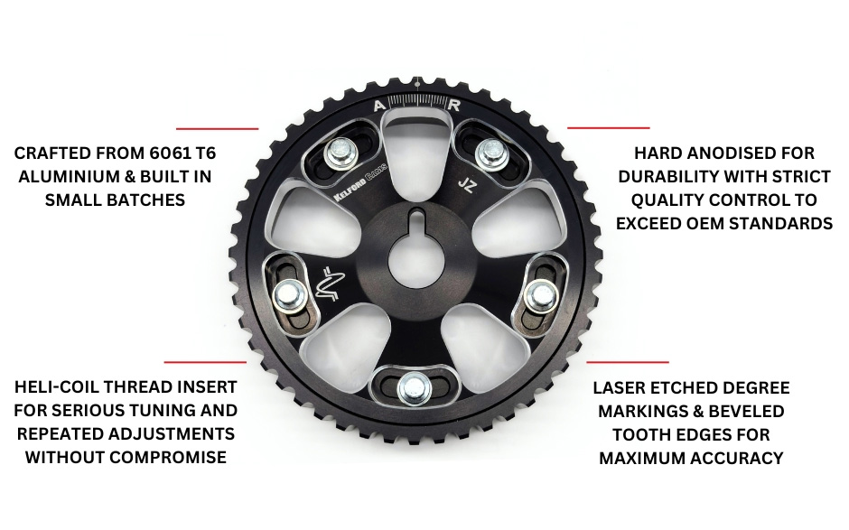 Kelford Single Cam Gear, Toyota 1JZ/2JZ, Set