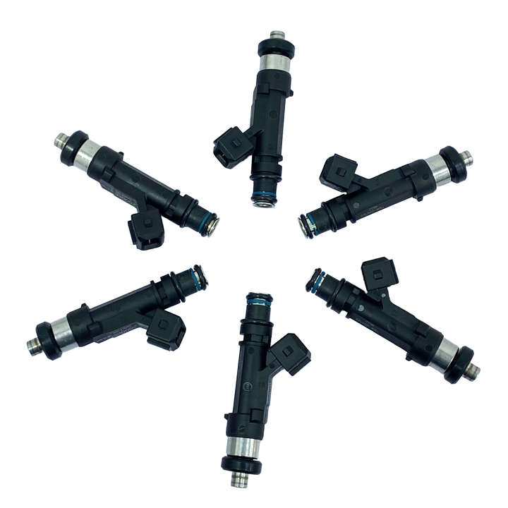 AUS Injection Bosch Based 2600 cc Long, 11mm Top O-Ring, Set of 6