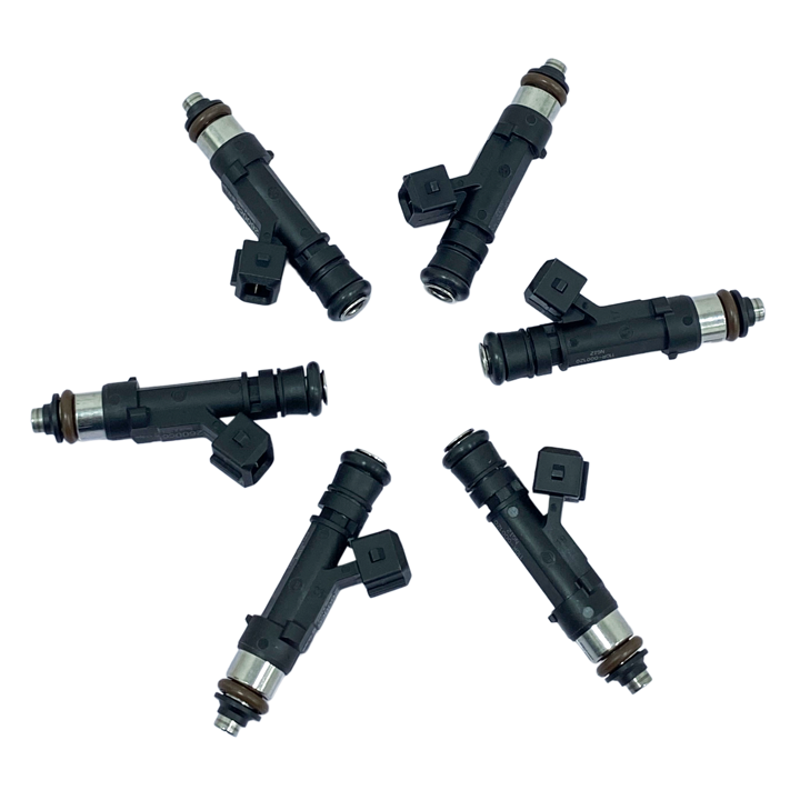 AUS Injection Bosch Based 2600 cc Long, 14mm Top O-Ring, Set of 6