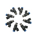 AUS Injection 750 cc Short, 14mm Top O-Ring, Set of 8
