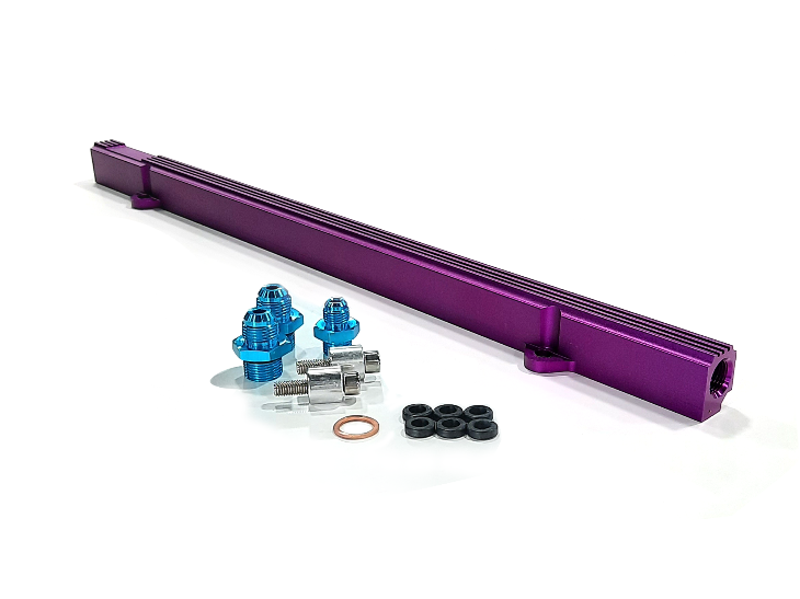 Fuel Rail 2JZ Purple