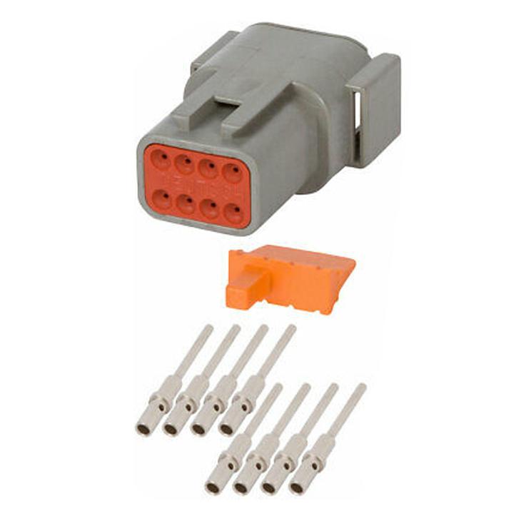 DTM CONNECTOR 8 PIN (M)