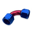 Female Adapter 90D AN12 Red/Blue