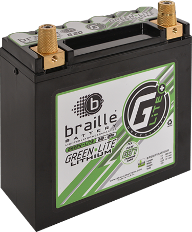 Braille Green-Lite Lithium Battery G20 12V (No Warranty)