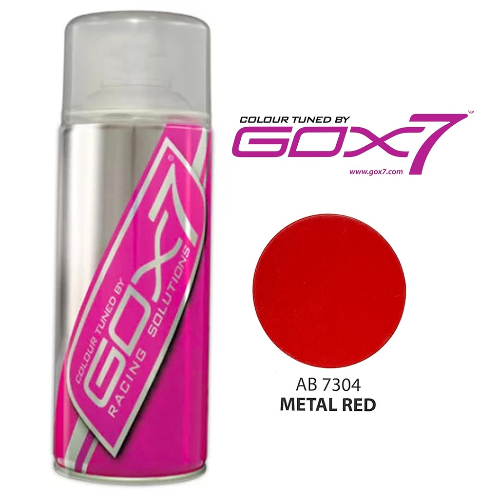 Gox7 Hi Heat Resistant Metal Red