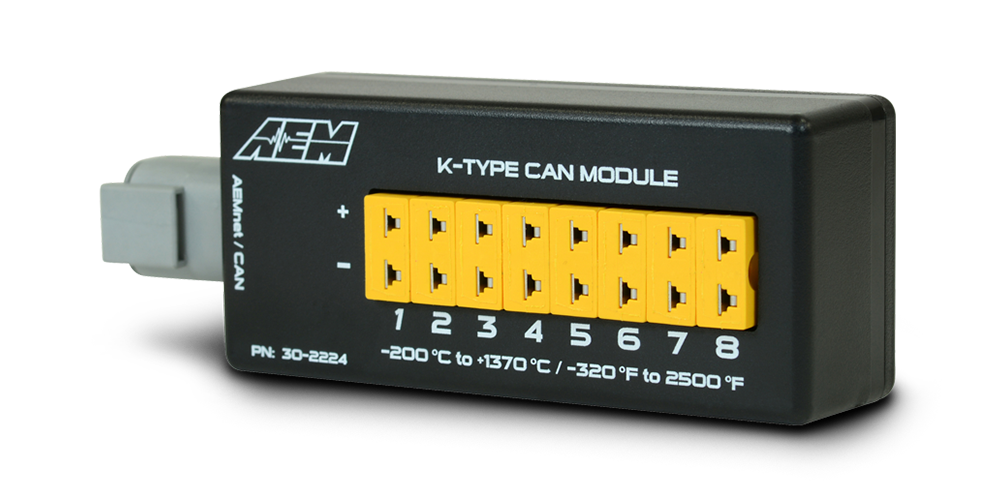 AEM K-Type 8 Channel CAN EGT Module