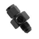 AN4 Male to Female w/ 1/8NPT Port Adapter - Black