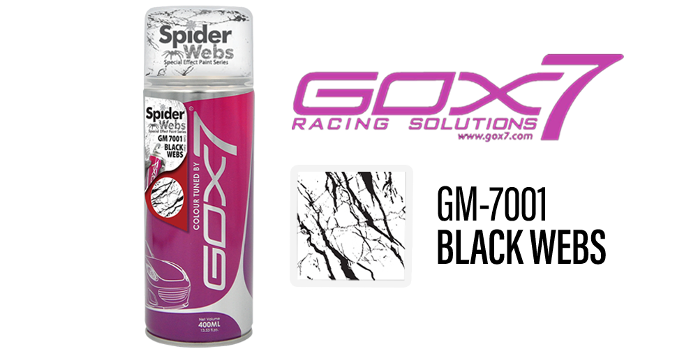 Gox7 Spider Webs Effect Black