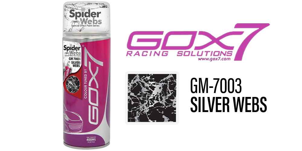 Gox7 Spider Webs Effect Silver