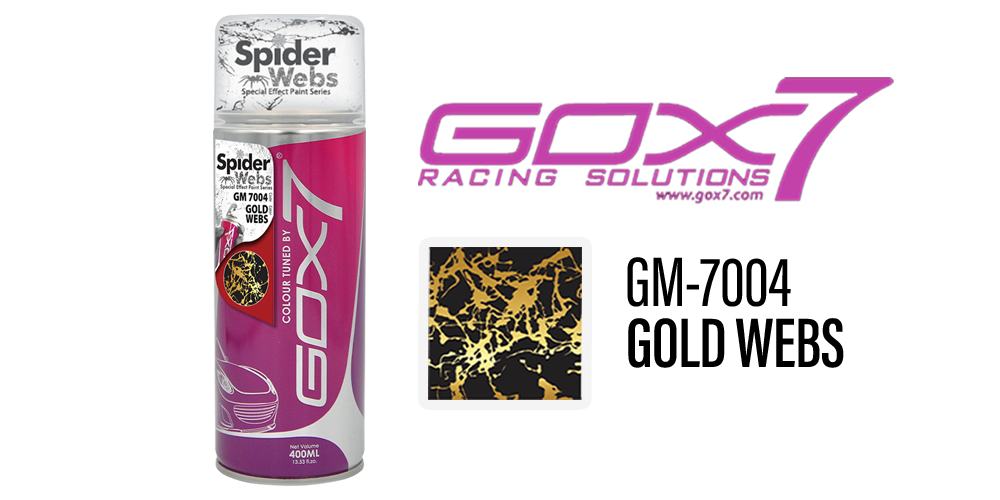 Gox7 Spider Webs Effect Gold