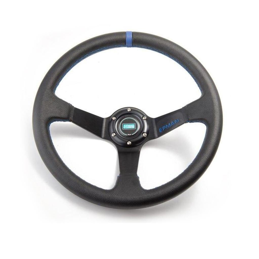 EPMAN Steering Wheel Corn Drifting BLUE
