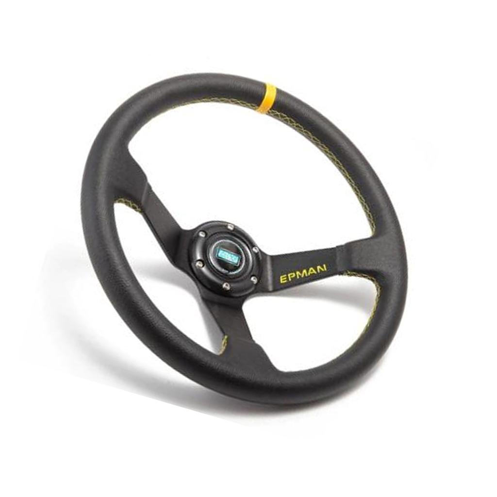 EPMAN Steering Wheel Corn Drifting YELLOW