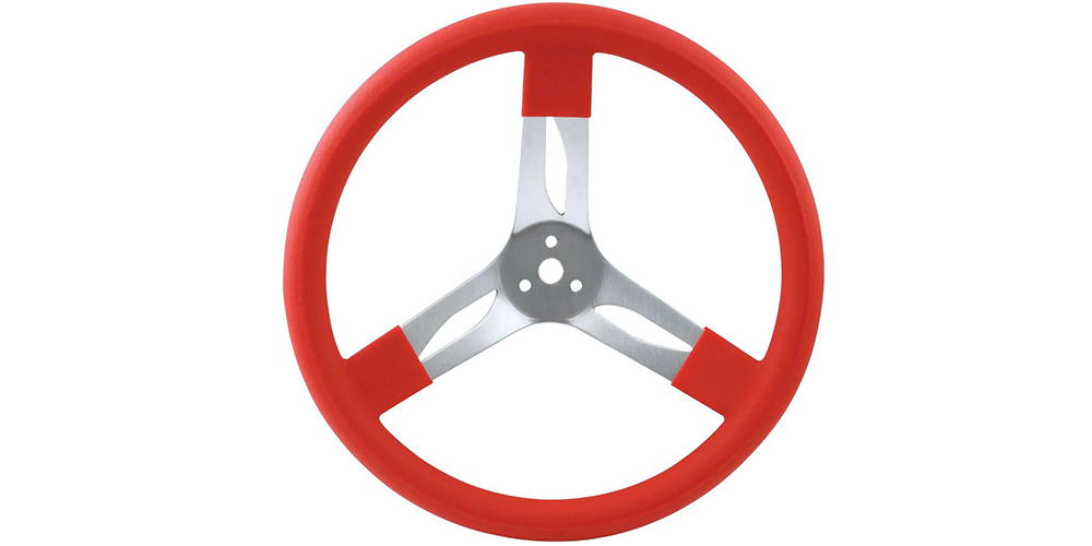 QuickCar Aluminum Steering Wheel 15&quot; Red