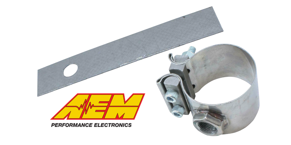 AEM UEGO Clamp Kit, 3.25" to 3.50"