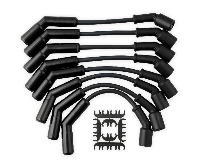 Accel Wire Set GM Gen4 LS3/LS4/LS7 Engine Black