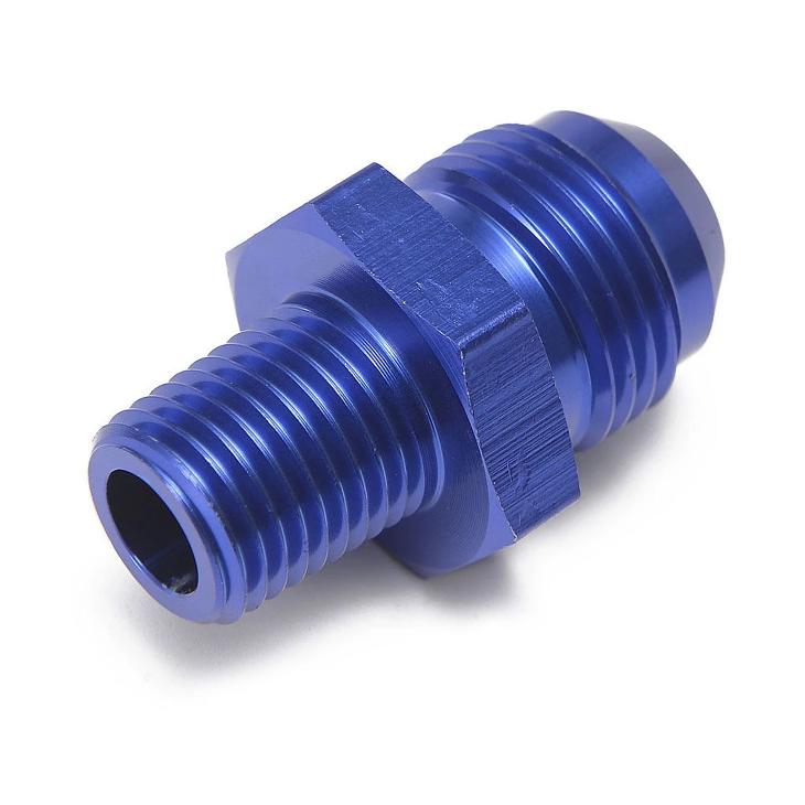 Adapter AN8 - 1/4NPT Blue
