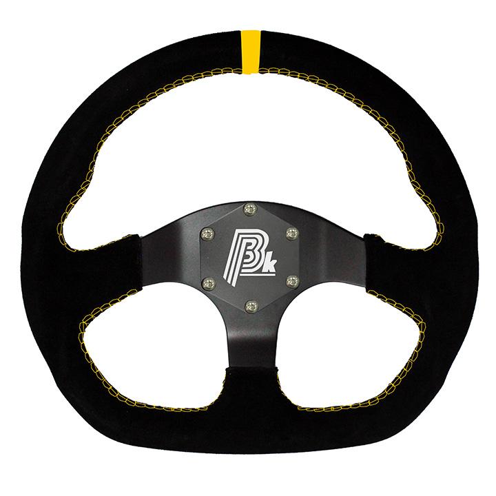 D-Shape Steering Wheel, 32cm Diameter
