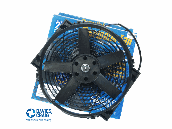 DC 12" Thermatic Electric Fan 12V 847 CFM