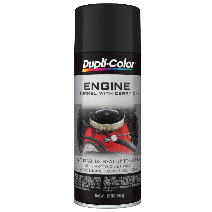 Dupli-Color Engine Paint w/ Ceramic Flat Black