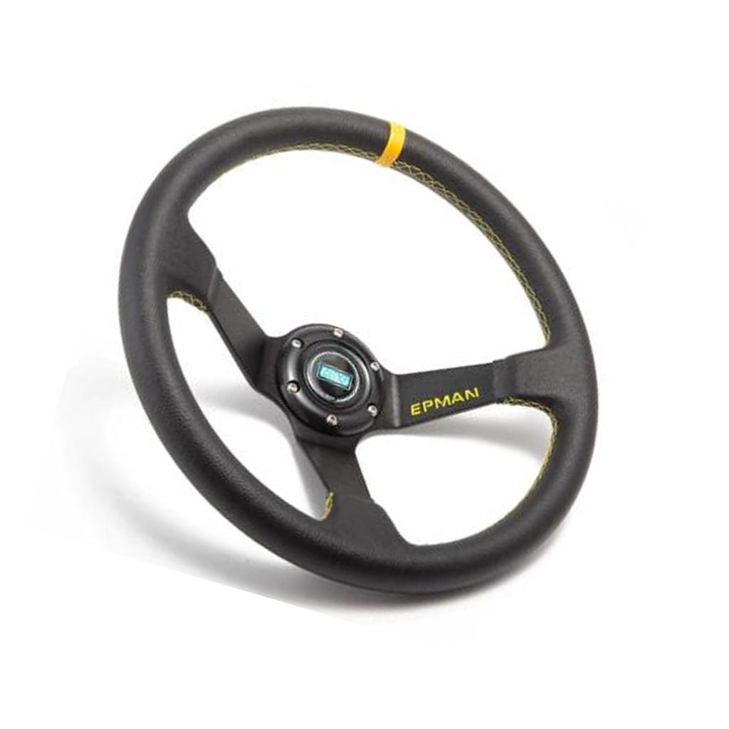 Epman Steering Wheel Corn Drifting Yellow