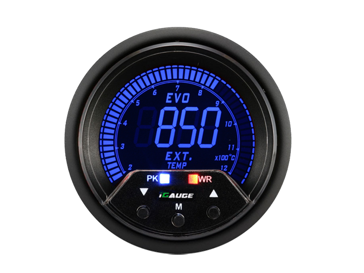 iGauge Exhaust Temp LCD 60mm